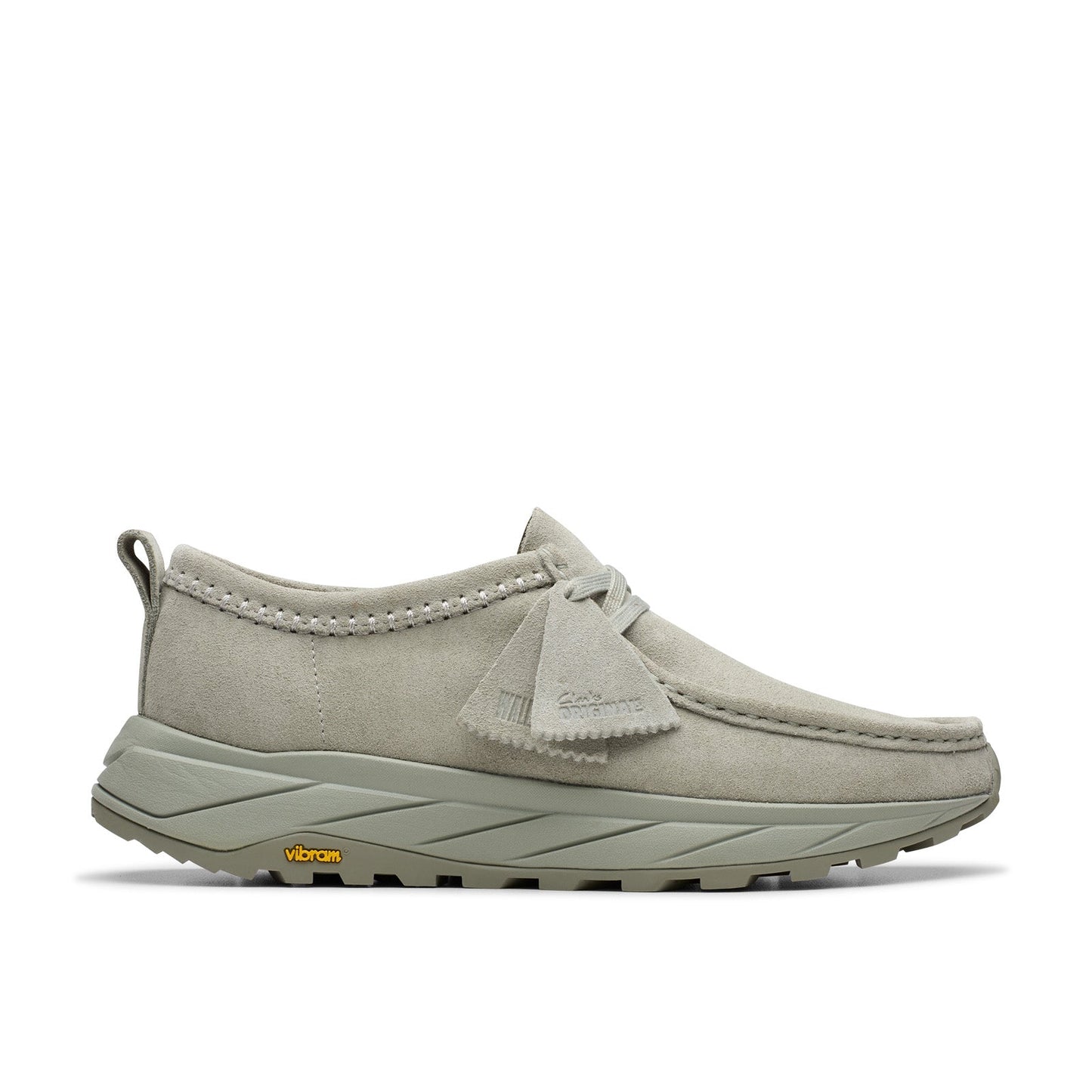 Clarks Walla Eden LO 26180646 Mens Gray Suede Lifestyle Sneakers Shoes