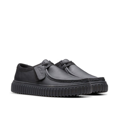 Clarks Torhill LO 26181385 Mens Black Oxfords & Lace Ups Casual Shoes