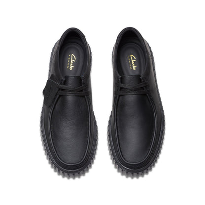 Clarks Torhill LO 26181385 Mens Black Oxfords & Lace Ups Casual Shoes