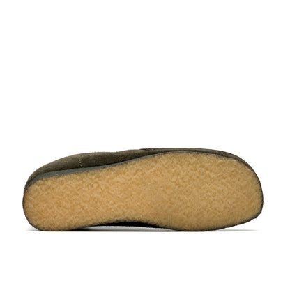 Clarks Wallabee Boot 26182750 Mens Green Suede Lace Up Chukkas Boots