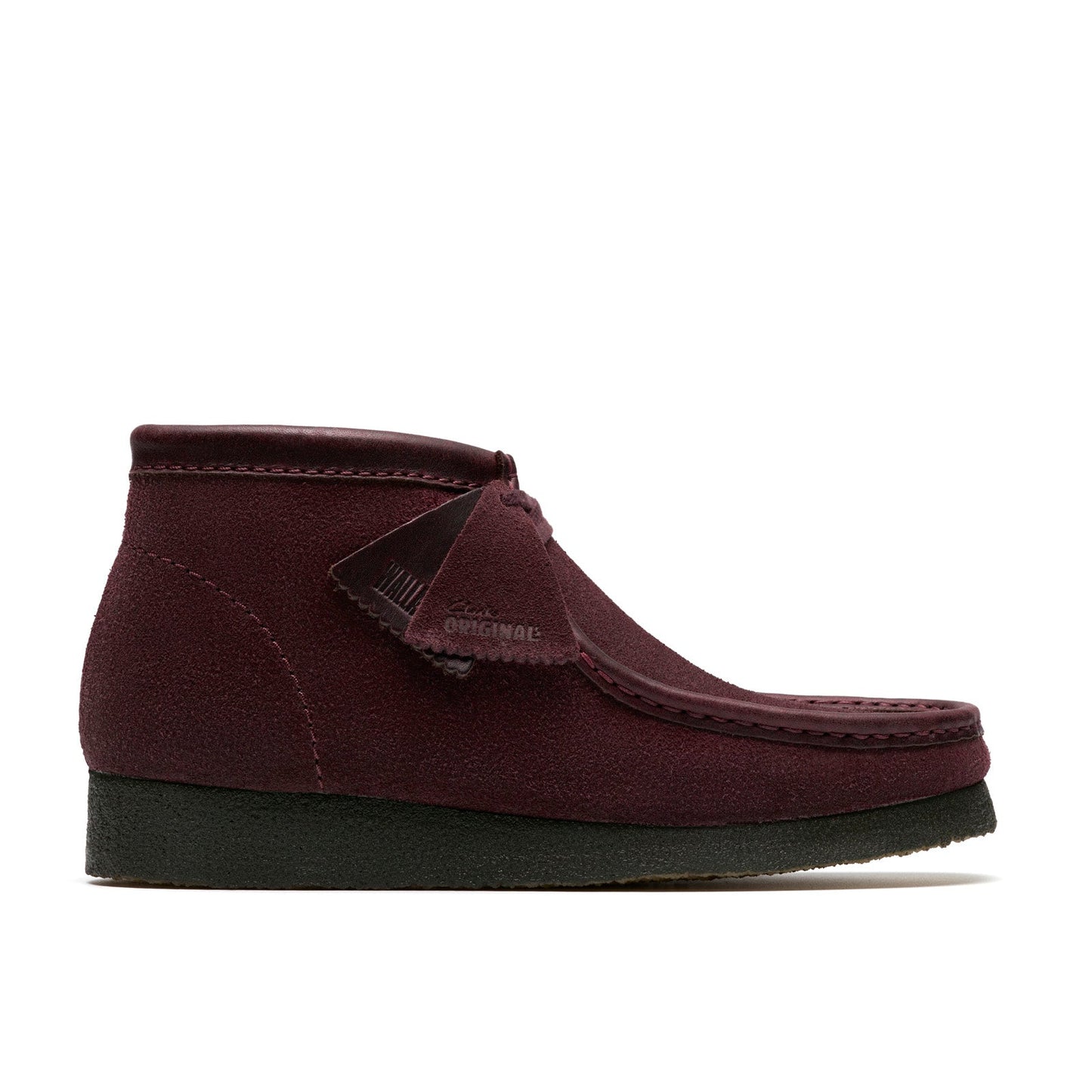 Clarks Wallabee Boot 26182751 Mens Red Suede Lace Up Chukkas Boots