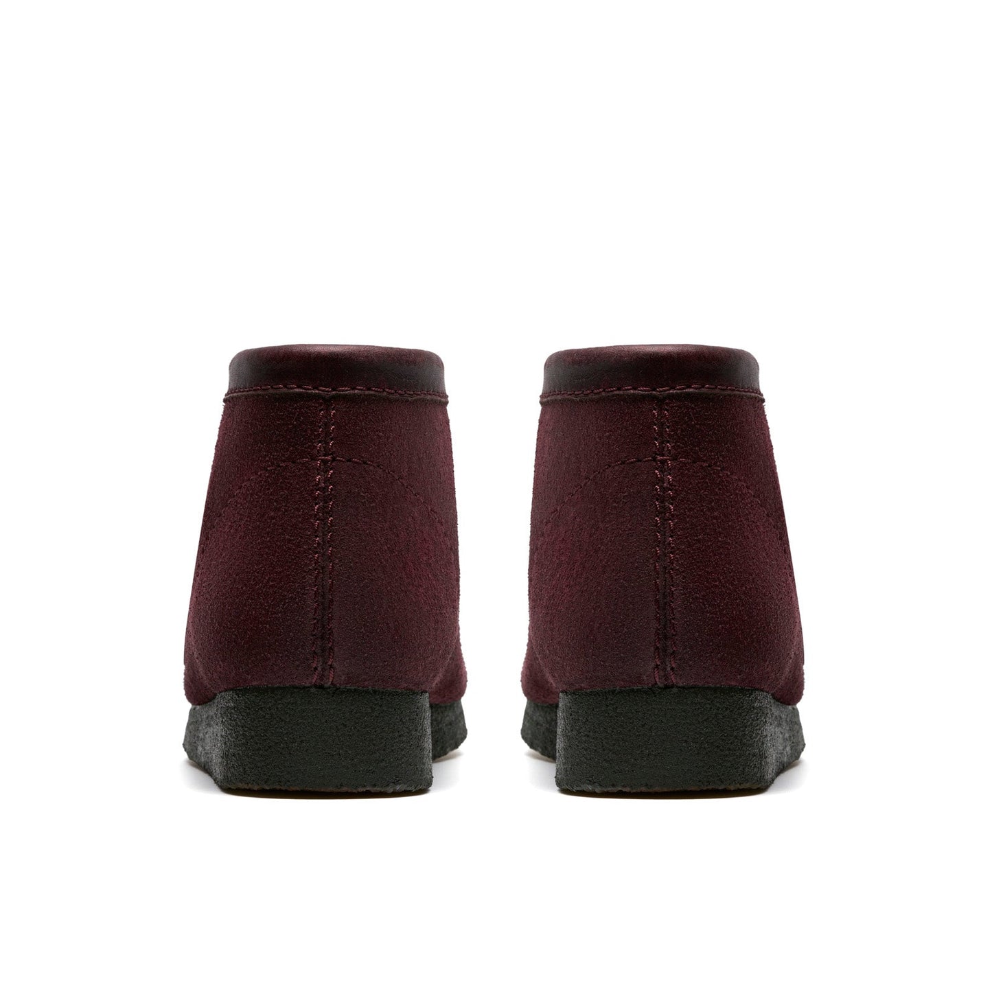 Clarks Wallabee Boot 26182751 Mens Red Suede Lace Up Chukkas Boots
