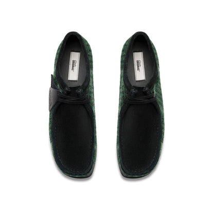 Clarks Wallabee 26182790 Mens Green Oxfords & Lace Ups Casual Shoes