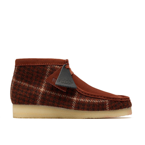 Clarks Wallabee Boot 26182793 Mens Brown Synthetic Lace Up Chukkas Boots