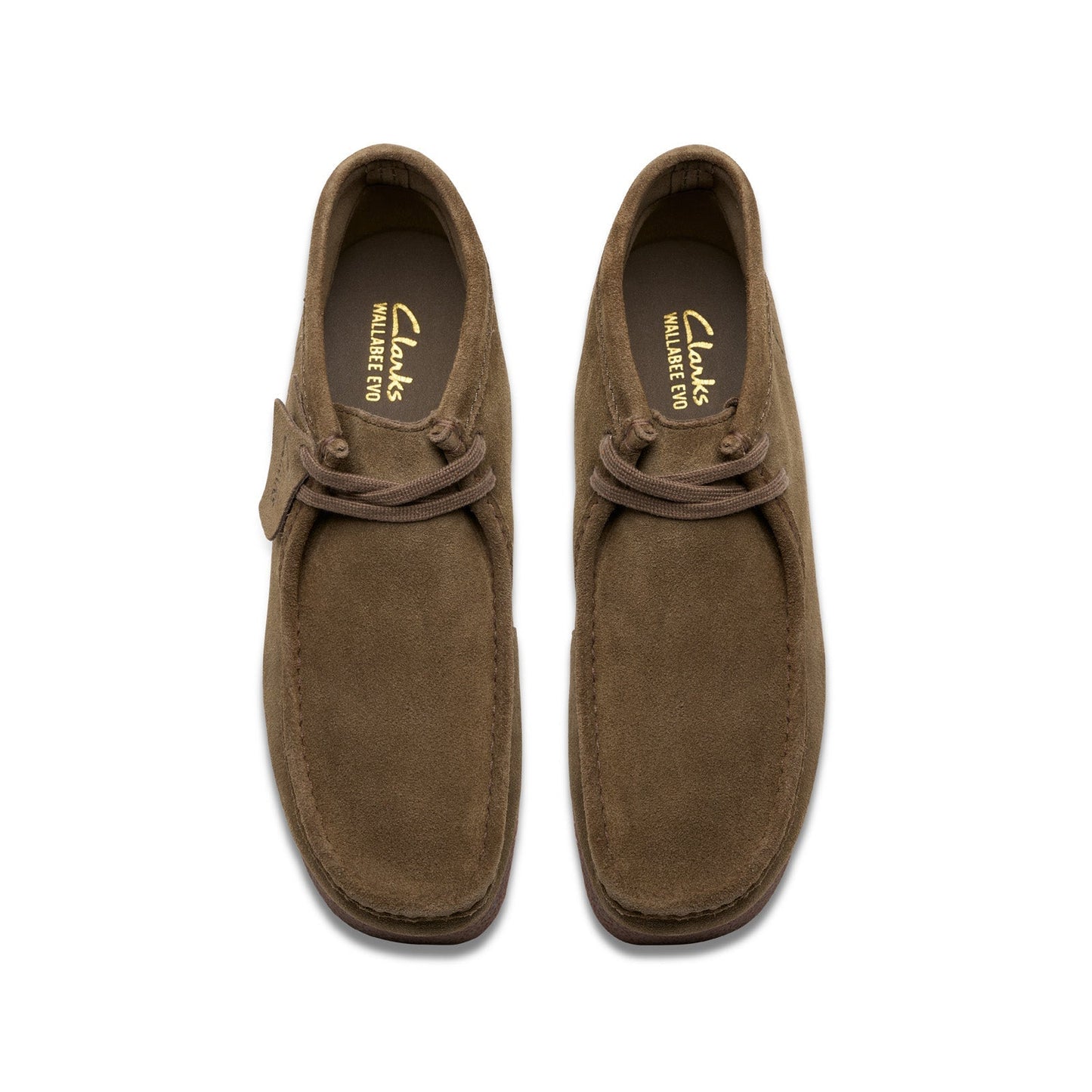 Clarks Wallabee EVO Boot 26183450 Mens Brown Suede Lace Up Chukkas Boots