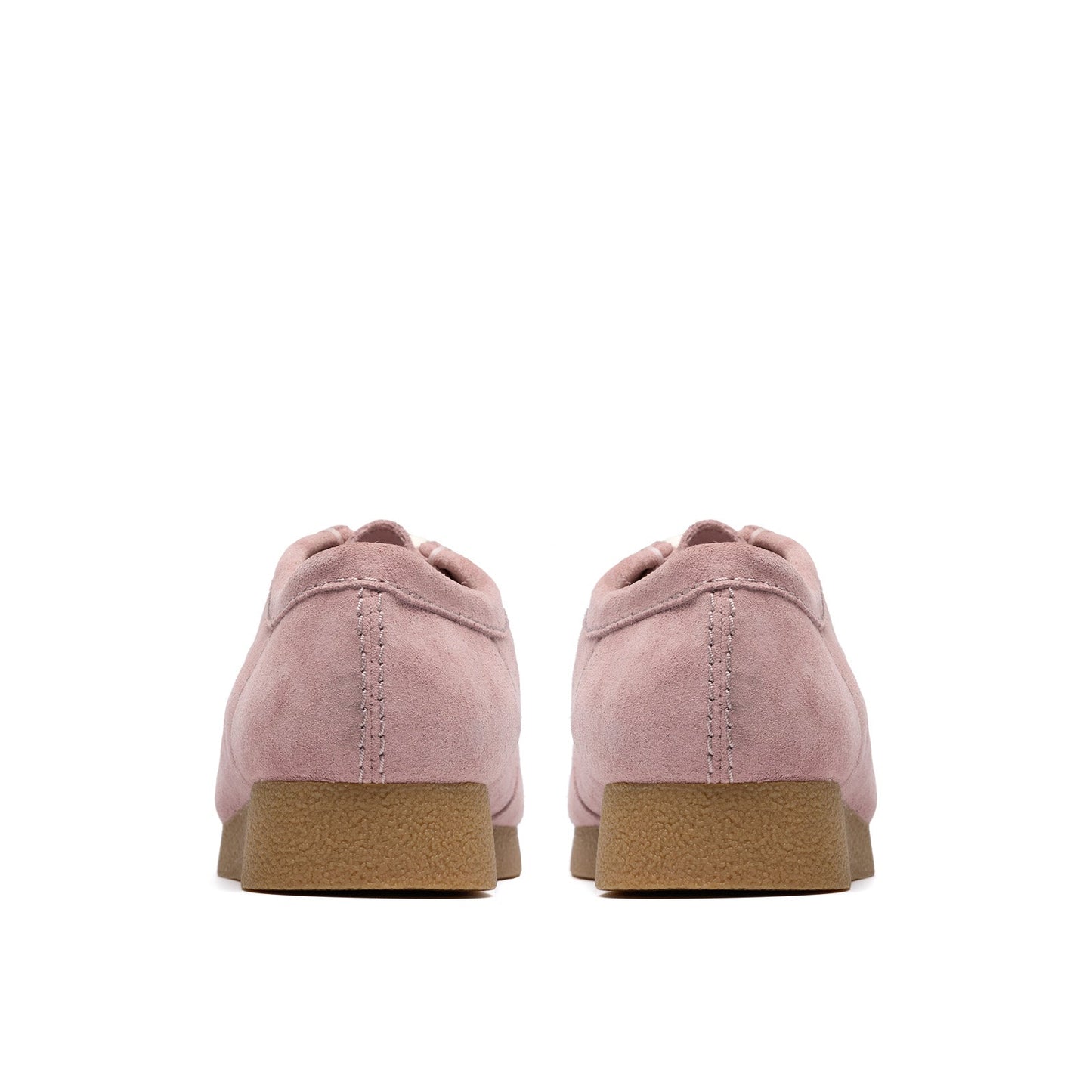 Clarks Wallabee EVO 26183991 Mens Pink Oxfords & Lace Ups Casual Shoes