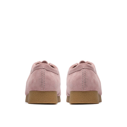 Clarks Wallabee EVO 26183991 Mens Pink Oxfords & Lace Ups Casual Shoes