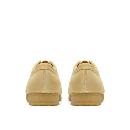 Clarks Wallabee 26185559 Mens Beige Suede Oxfords & Lace Ups Casual Shoes