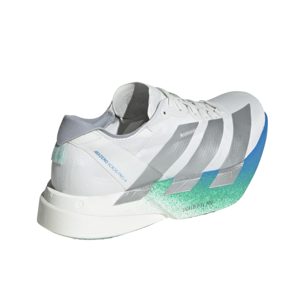 Adizero Adios Pro 4 Women's :Crystal White | Matte Silver
