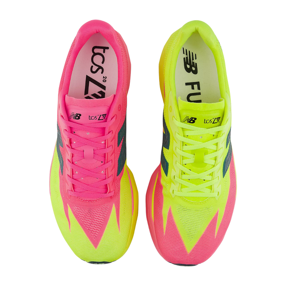 FuelCell SuperComp Elite v5 TCS London Marathon (B) Women's : Pink Heat | Alkaline Green