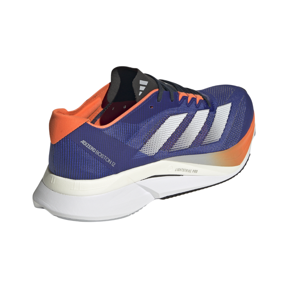 Adizero Boston 12 Men's :Lucid Blue | Impact Orange