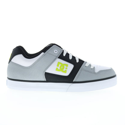 DC Pure 300660-WLM Mens White Leather Skate Inspired Sneakers Shoes
