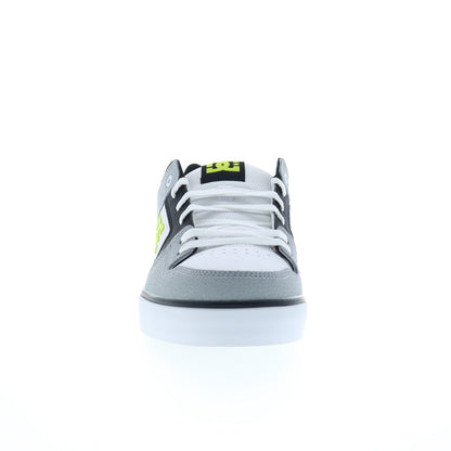 DC Pure 300660-WLM Mens White Leather Skate Inspired Sneakers Shoes