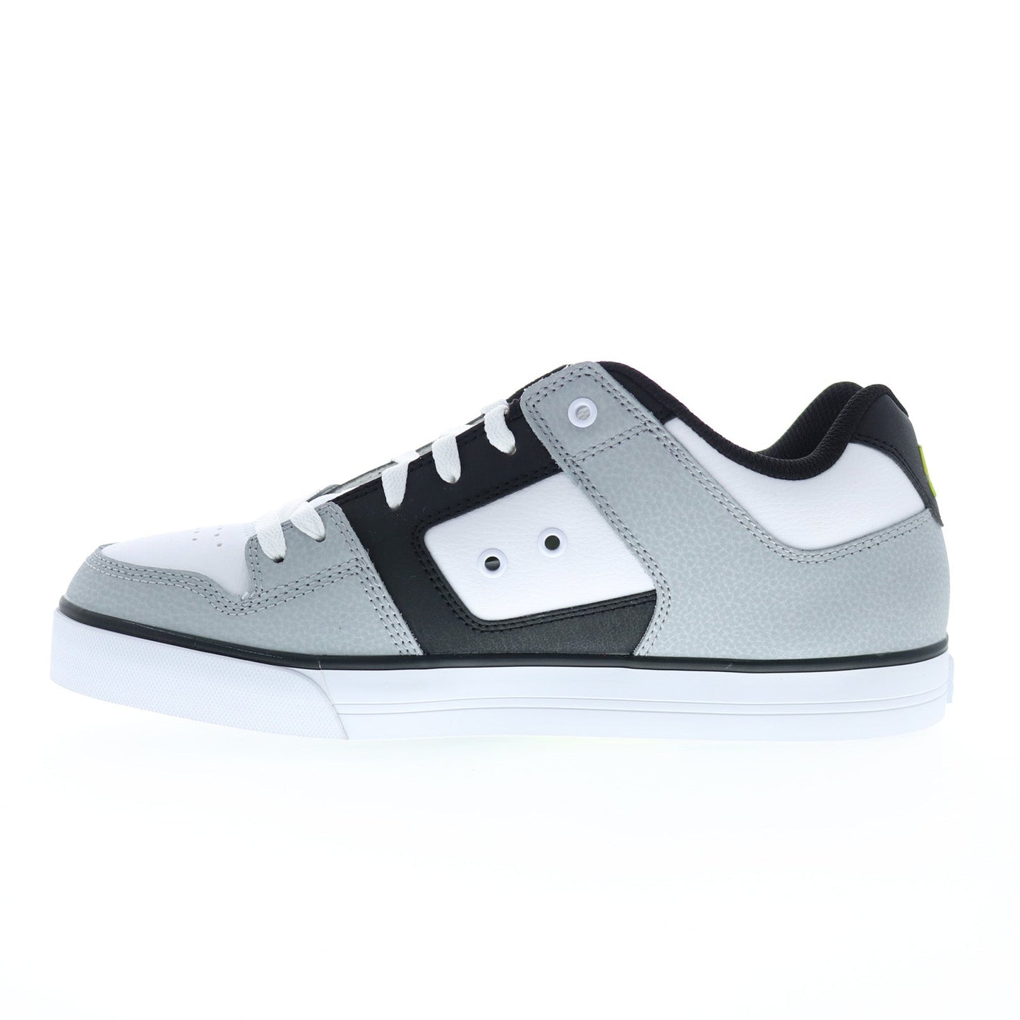 DC Pure 300660-WLM Mens White Leather Skate Inspired Sneakers Shoes