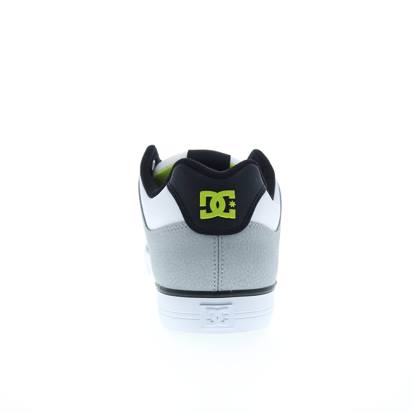 DC Pure 300660-WLM Mens White Leather Skate Inspired Sneakers Shoes