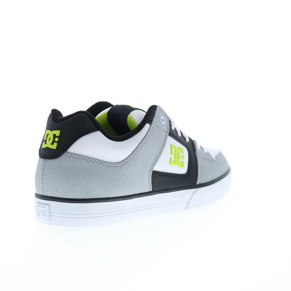 DC Pure 300660-WLM Mens White Leather Skate Inspired Sneakers Shoes