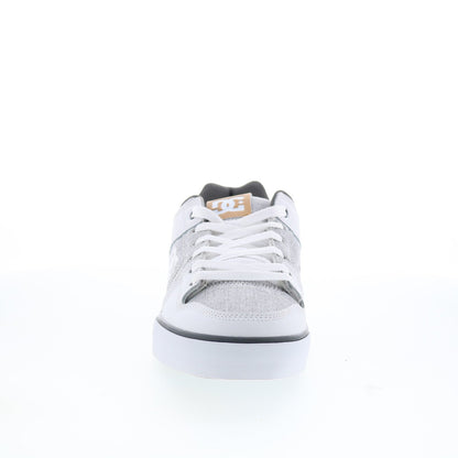 DC Pure 300660-XSWS Mens White Leather Skate Inspired Sneakers Shoes