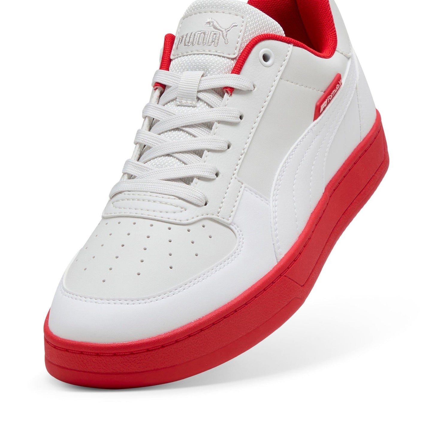 Puma F1 Caven 2.0 30865802 Mens White Motorsport Inspired Sneakers Shoes