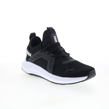 Puma Softride Enzo 5 31109802 Mens Black Canvas Athletic Running Shoes