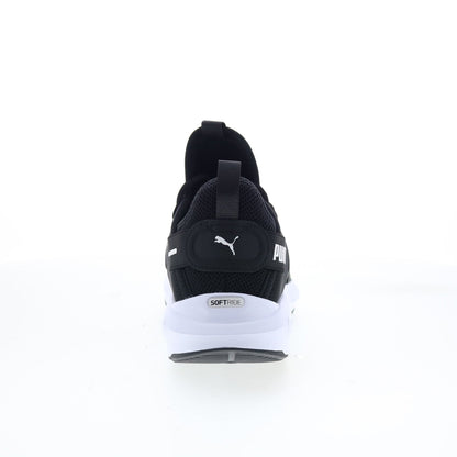 Puma Softride Enzo 5 31109802 Mens Black Canvas Athletic Running Shoes