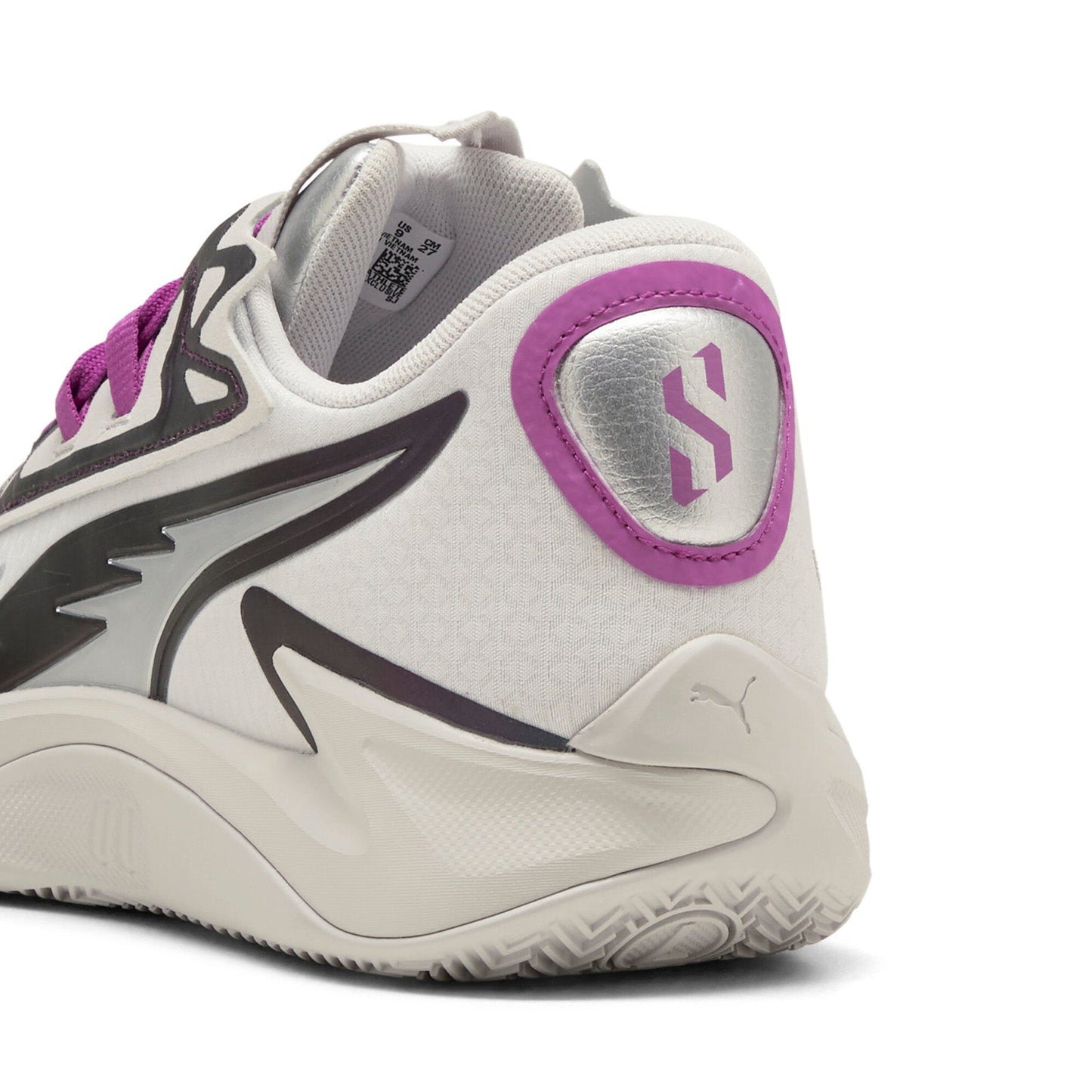 Puma Scoot Zeros II Sterling 31135101 Mens Gray Athletic Basketball Shoes