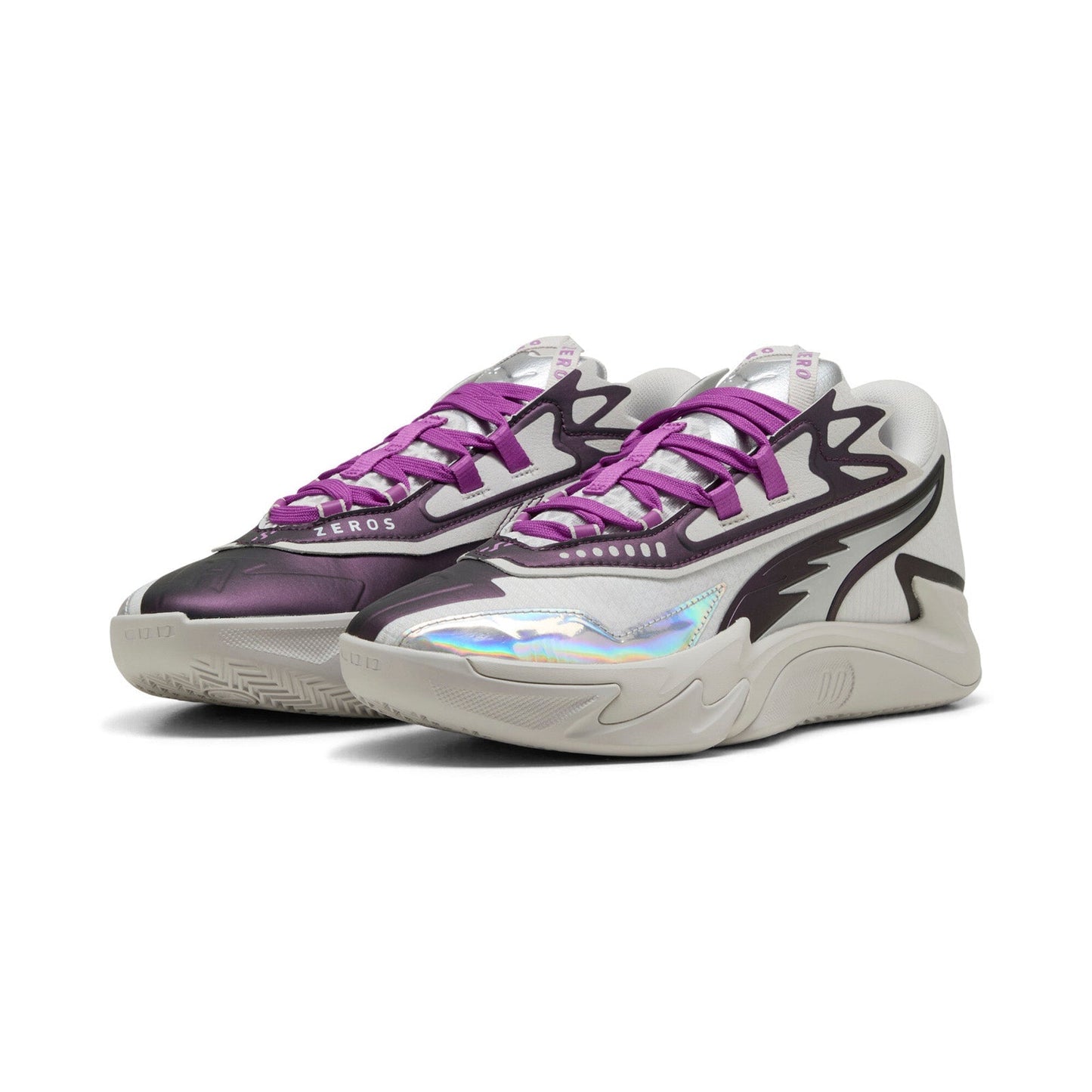 Puma Scoot Zeros II Sterling 31135101 Mens Gray Athletic Basketball Shoes