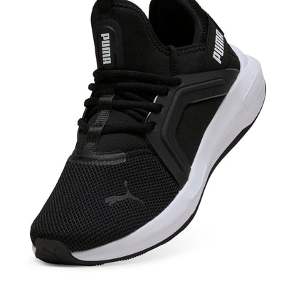 Puma Softride Enzo 5 Wide 31194702 Mens Black Wide Athletic Running Shoes