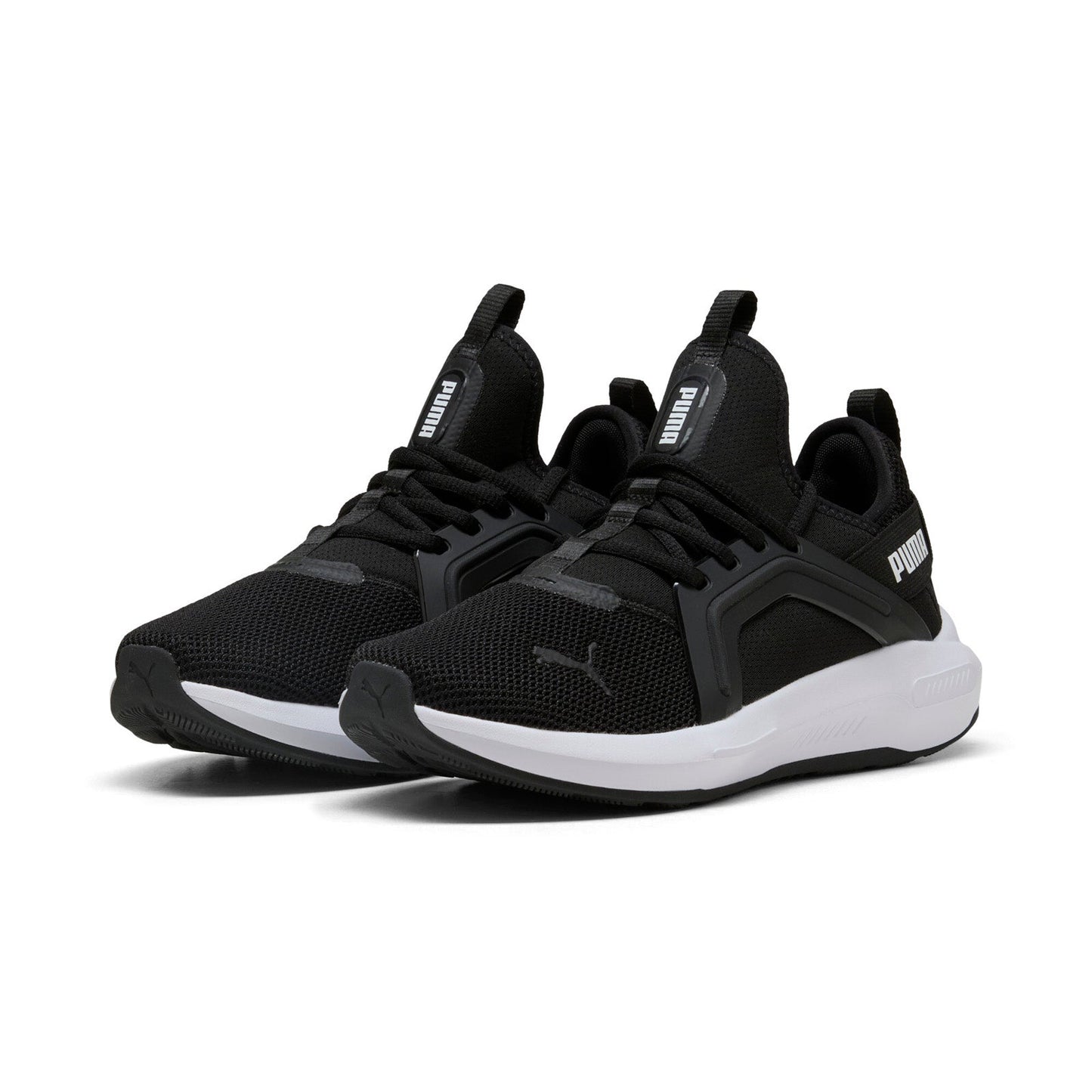 Puma Softride Enzo 5 Wide 31194702 Mens Black Wide Athletic Running Shoes