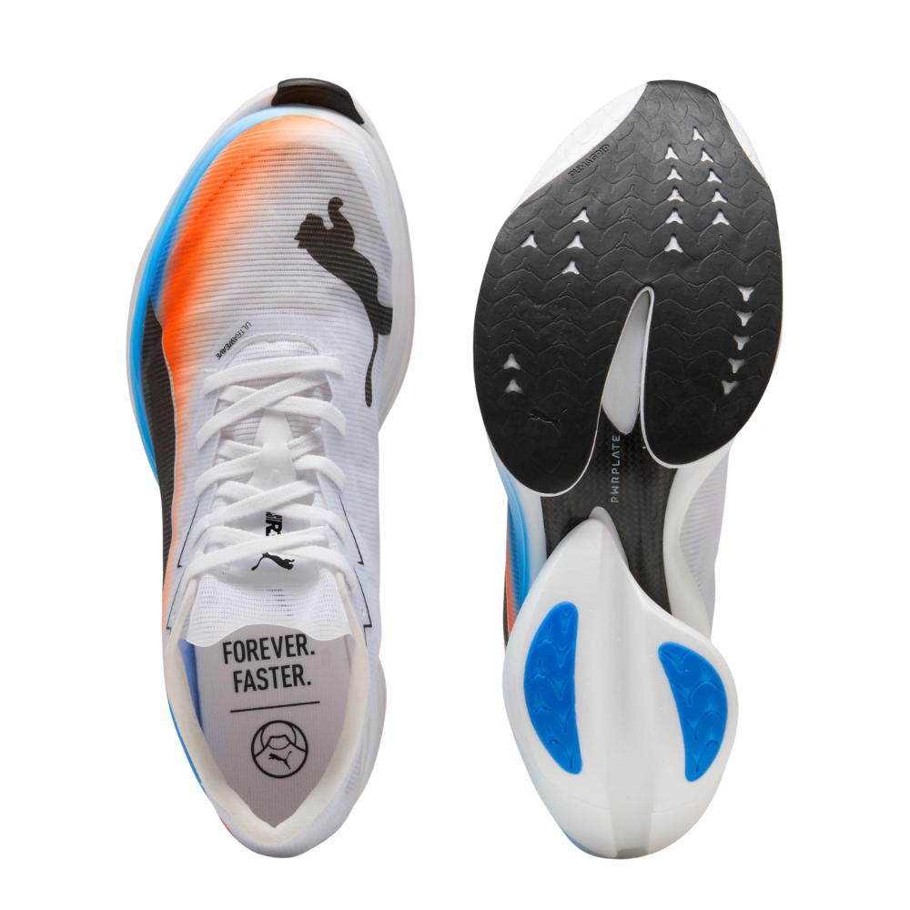 FAST-R Nitro Elite 3 Ekiden Men's :PUMA White | Heat Fire