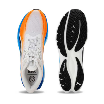 Velocity Nitro 4 Ekiden Women's :PUMA White | Heat Fire