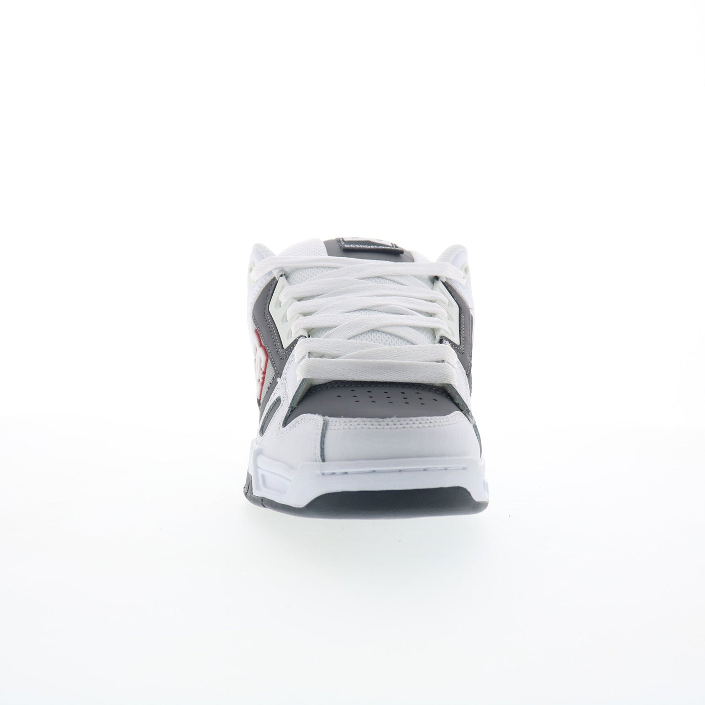 DC Stag 320188-XWSS Mens White Leather Skate Inspired Sneakers Shoes