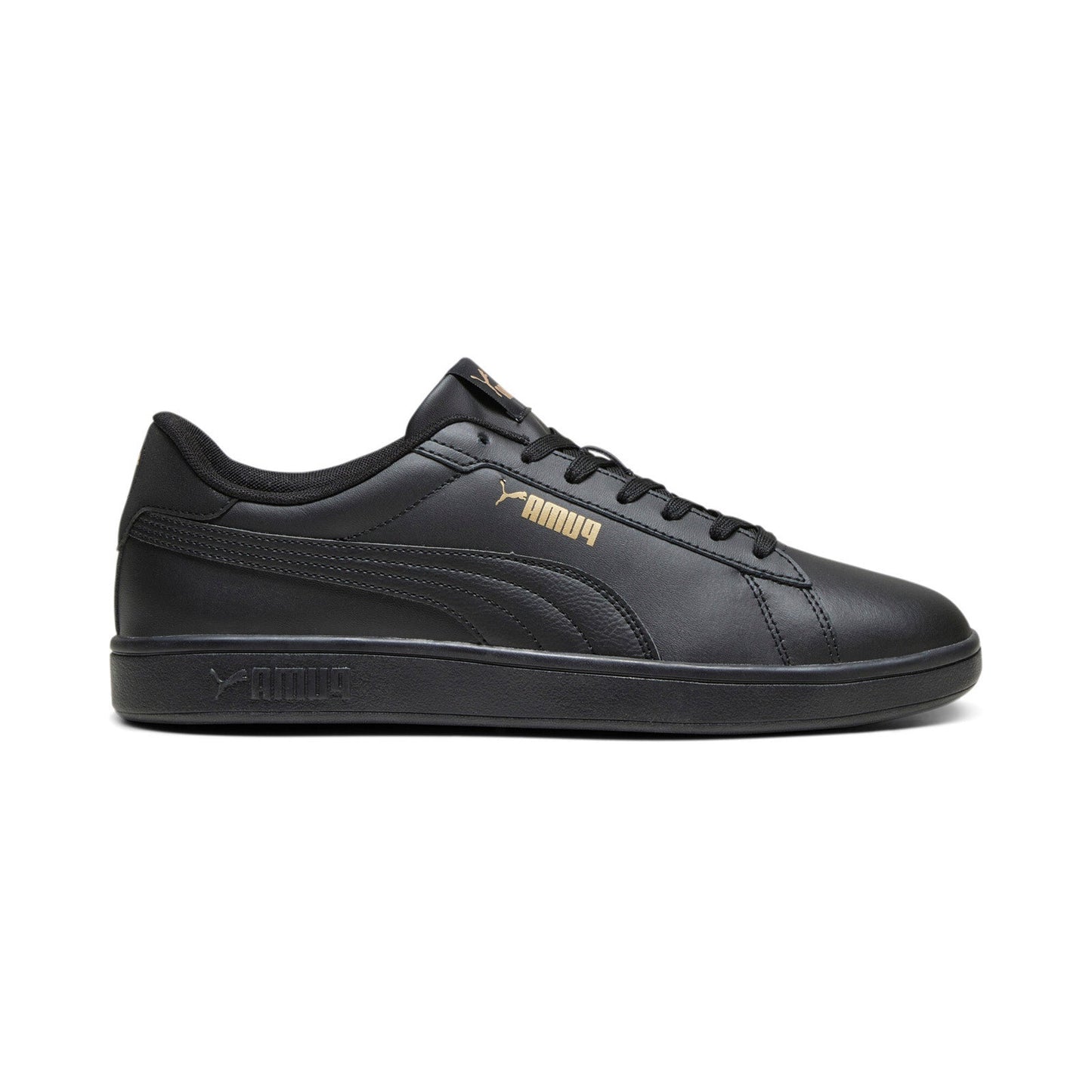 Puma Smash 3.0 L 39098710 Mens Black Leather Lifestyle Sneakers Shoes