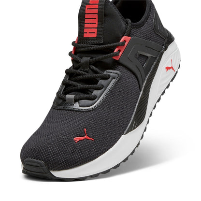 Puma Pacer 23 39231902 Mens Black Mesh Lifestyle Sneakers Shoes