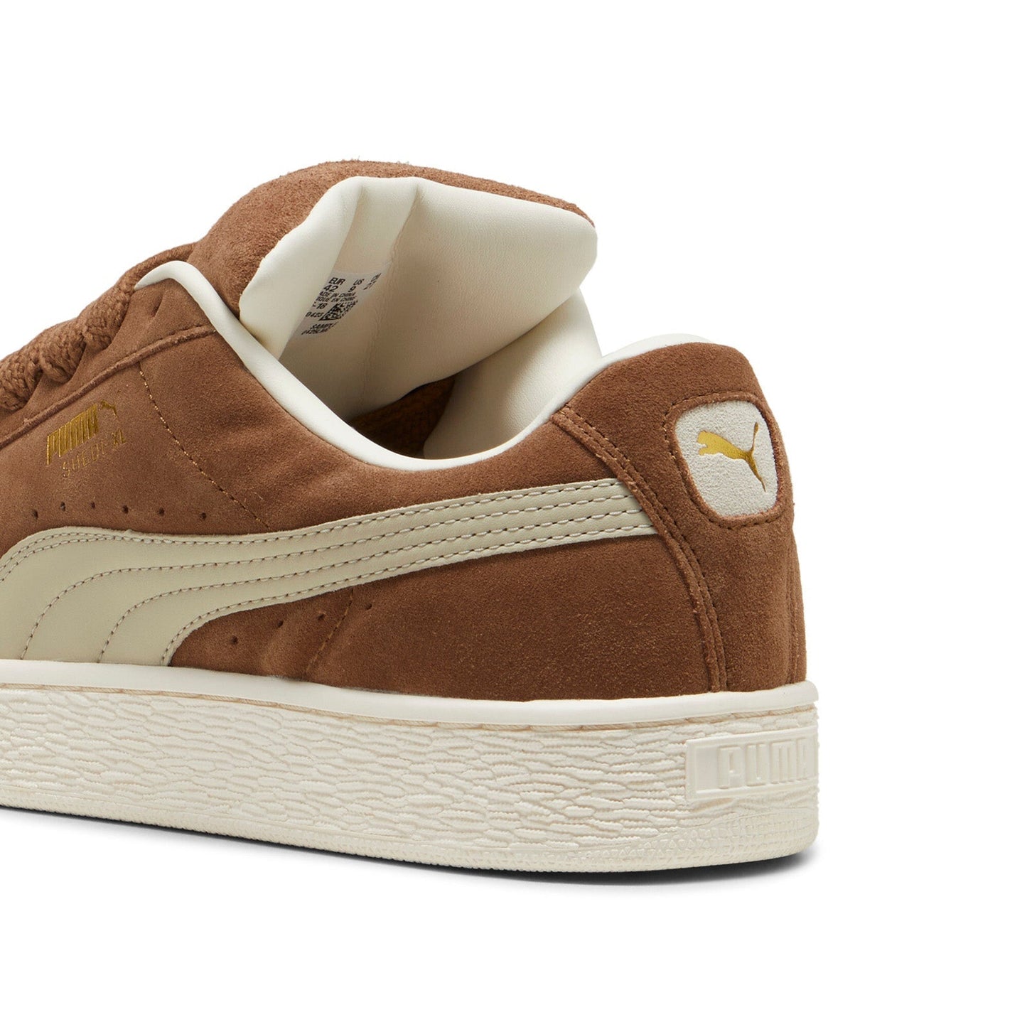 Puma Suede XL 39520518 Mens Brown Suede Lace Up Lifestyle Sneakers Shoes