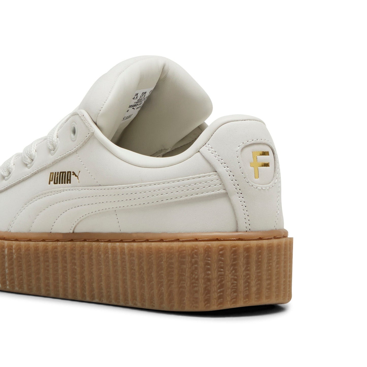 Puma Creeper Phatty Nubuck 39986503 Womens White Lifestyle Sneakers Shoes