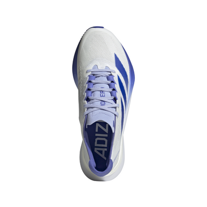Adizero Boston 12 Women's :Cloud White | Lucid Blue