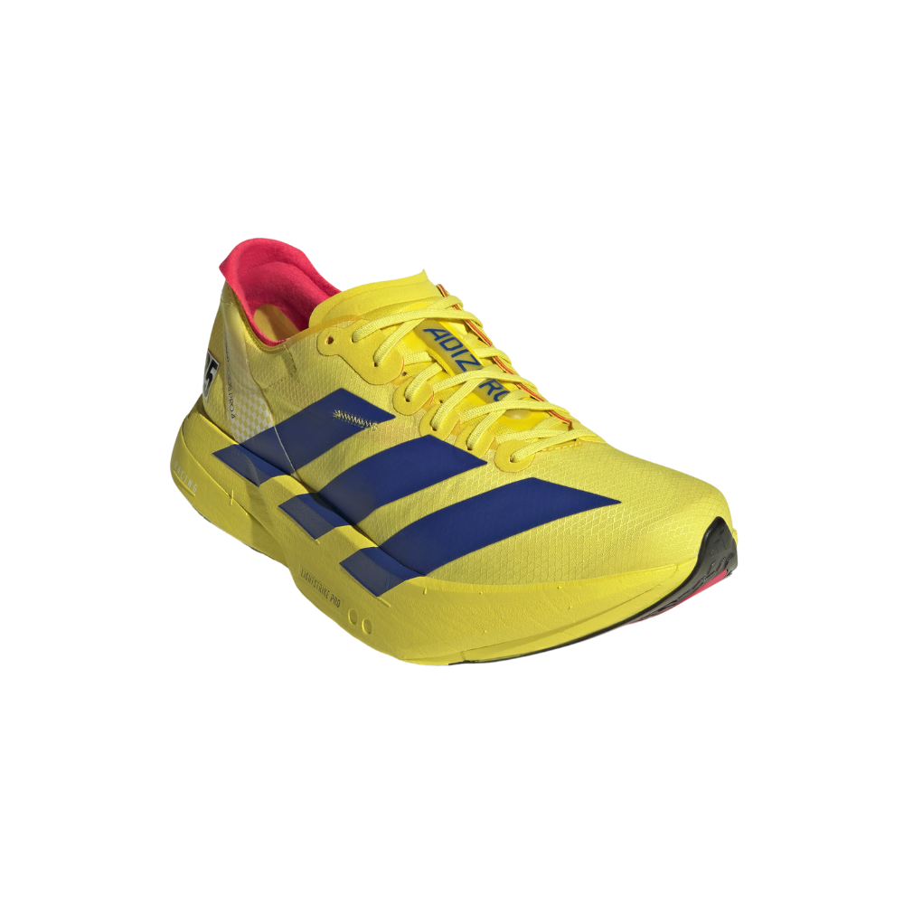 Adizero Adios Pro 4 Men's :Pure Sulfur | Lucid Blue