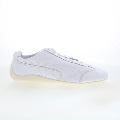 Puma Speedcat Decon 40769801 Mens White Leather Lifestyle Sneakers Shoes