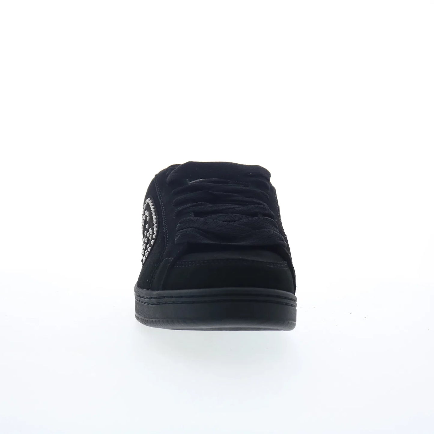 Etnies Kingpin 4101000091542 Mens Black Suede Skate Inspired Sneakers Shoes