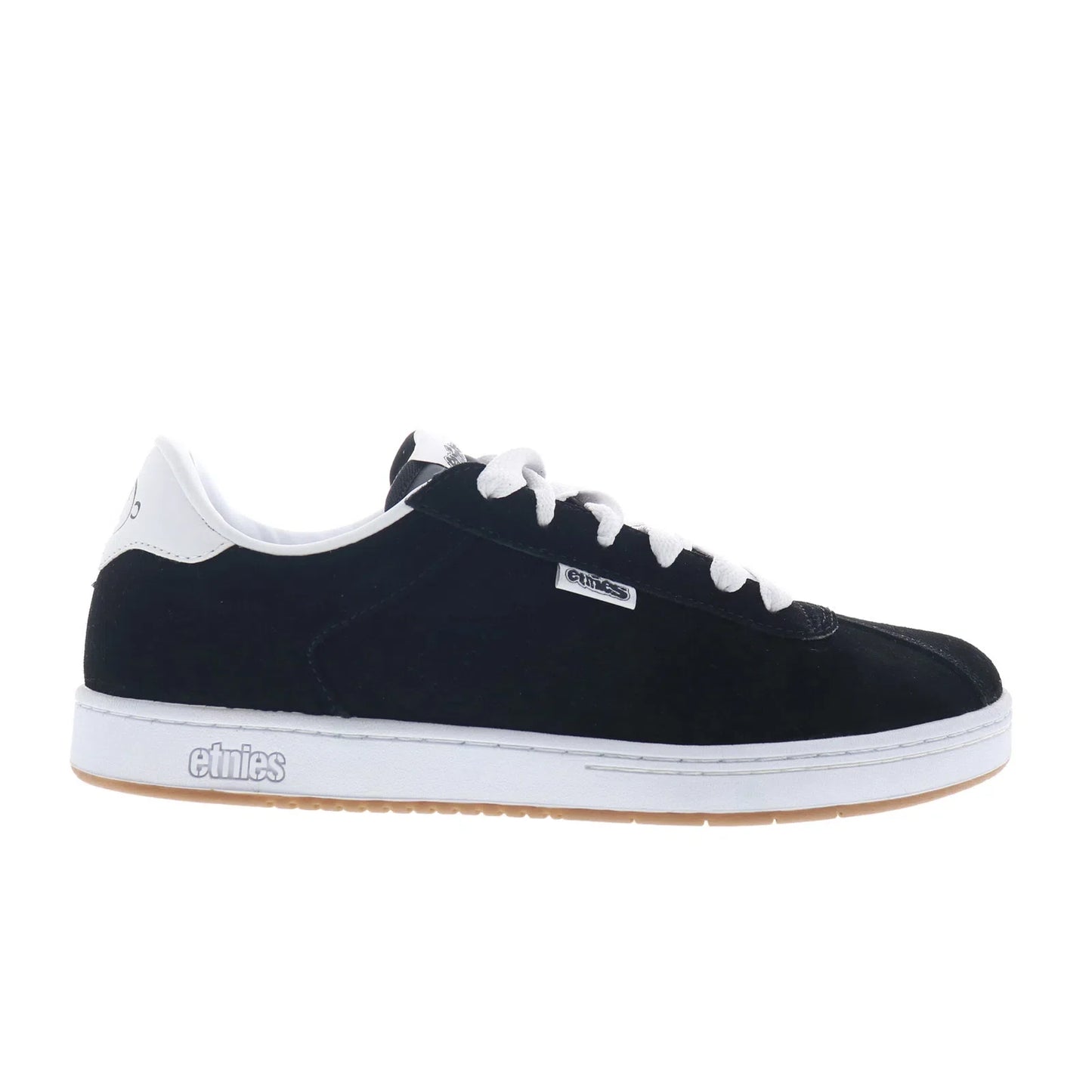Etnies Scam 4101000334976 Mens Black Suede Skate Inspired Sneakers Shoes