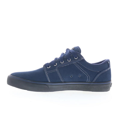 Etnies Barge LS 4101000351506 Mens Blue Suede Skate Inspired Sneakers Shoes