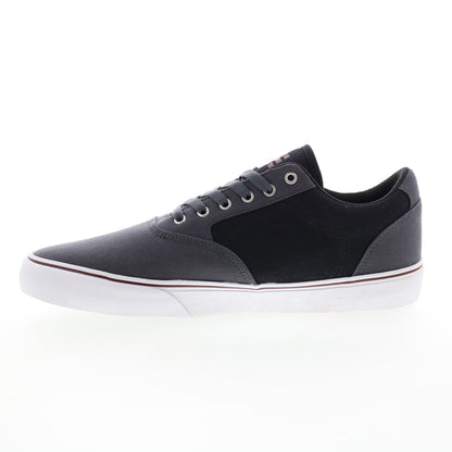 Etnies Blitz 4101000510022 Mens Gray Suede Skate Inspired Sneakers Shoes