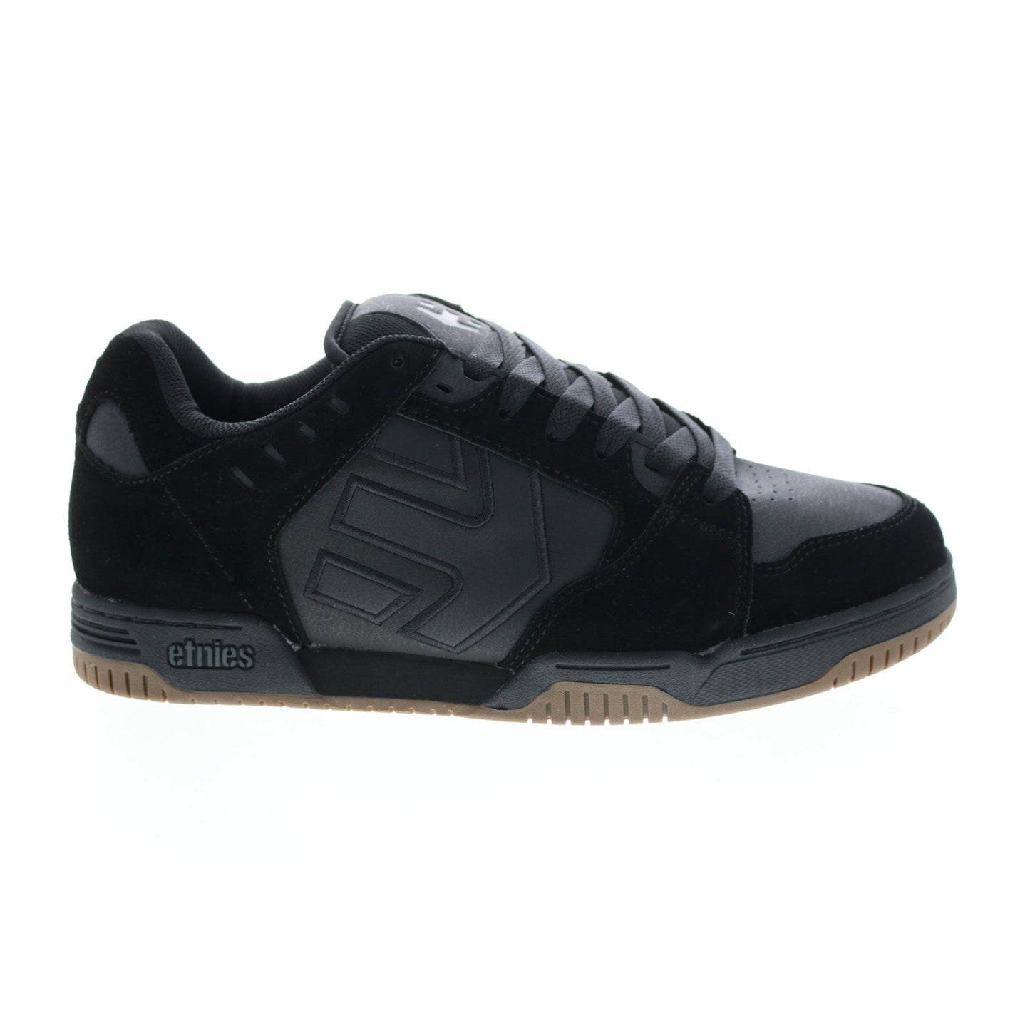 Etnies Faze 4101000537544 Mens Black Suede Skate Inspired Sneakers Shoes