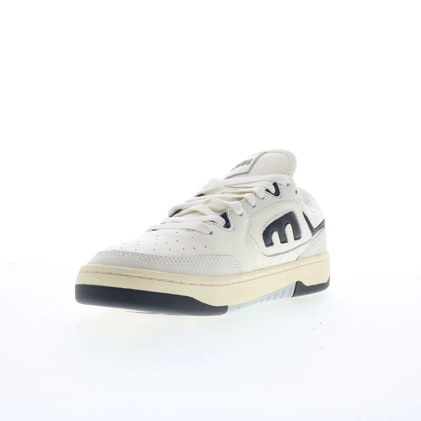 Etnies Loot 4101000584393 Mens White Leather Skate Inspired Sneakers Shoes