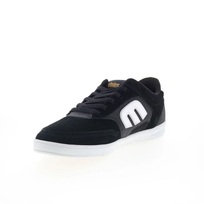 Etnies Serin 4101000589976 Mens Black Suede Skate Inspired Sneakers Shoes
