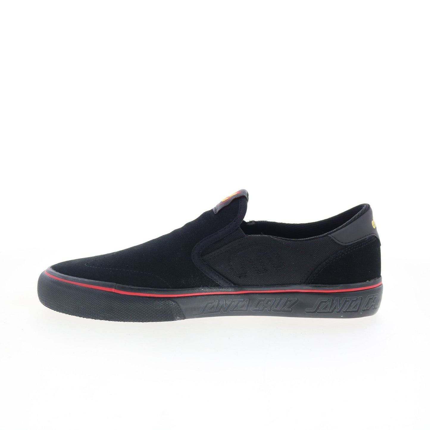 Etnies LO-Cut Slip X Santa Cruz Mens Black Skate Inspired Sneakers Shoes