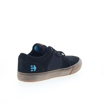 Etnies Barge LS X Santa Cruz Mens Black Skate Inspired Sneakers Shoes