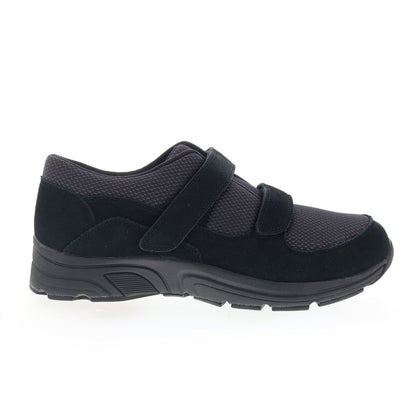 Drew Win 44001-19 Mens Black Narrow Suede Lifestyle Sneakers Shoes