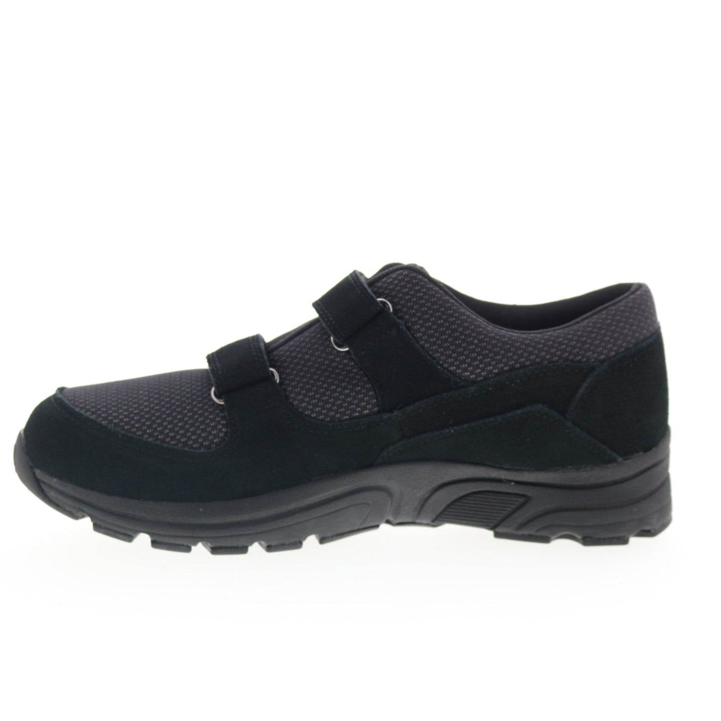 Drew Win 44001-19 Mens Black Suede Slip On Lifestyle Sneakers Shoes
