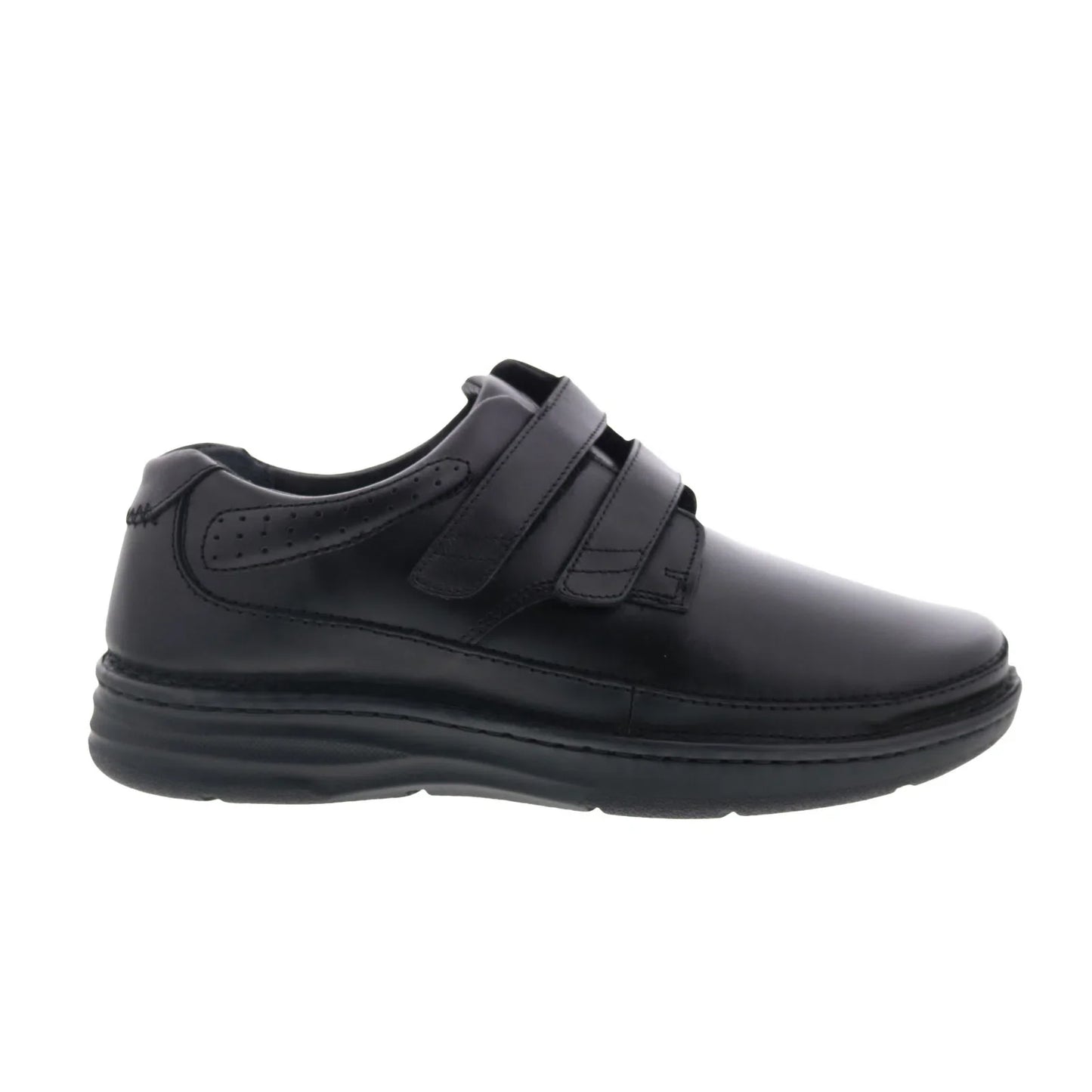 Drew Mansfield 44915-14 Mens Black Leather Lifestyle Sneakers Shoes